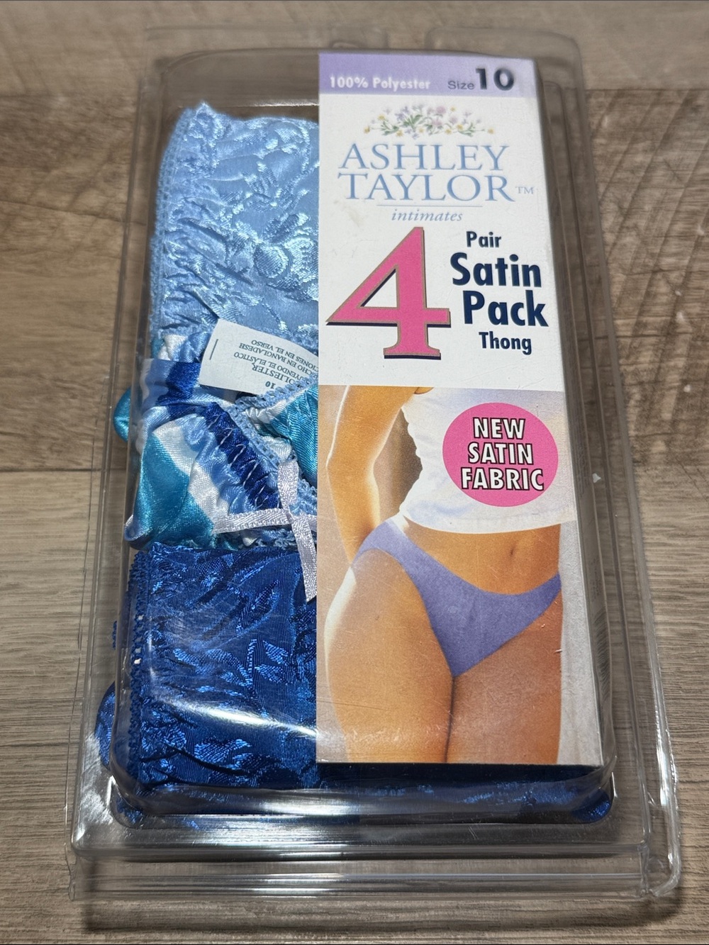 Vintage Ashley Taylor Satin Thong